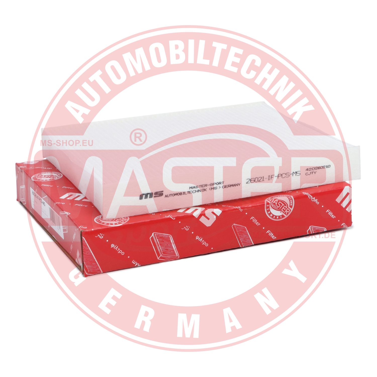 Filtru polen MASTERSPORT GERMANY 26021-IF-PCS-MS